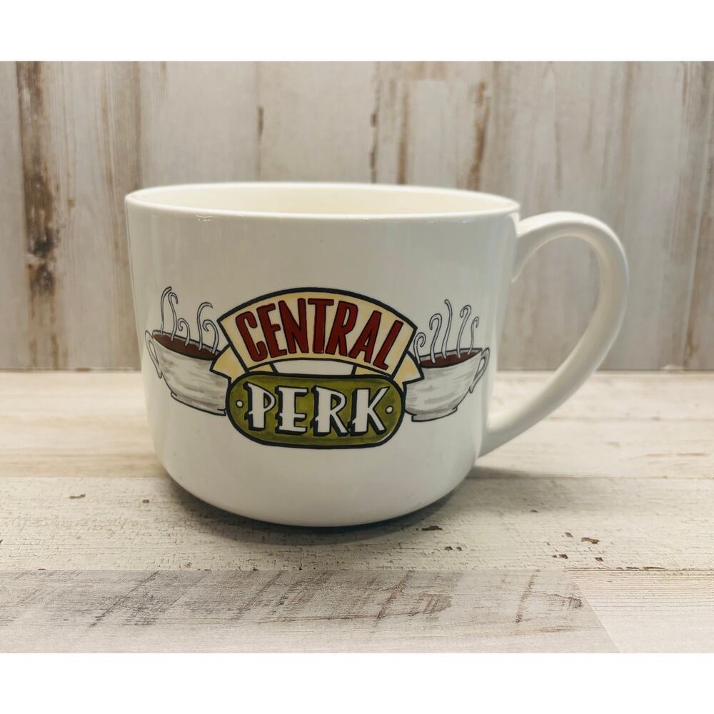 Pottery Barn Friends Central Perk OVersized Soup Coffee Mug NWOT